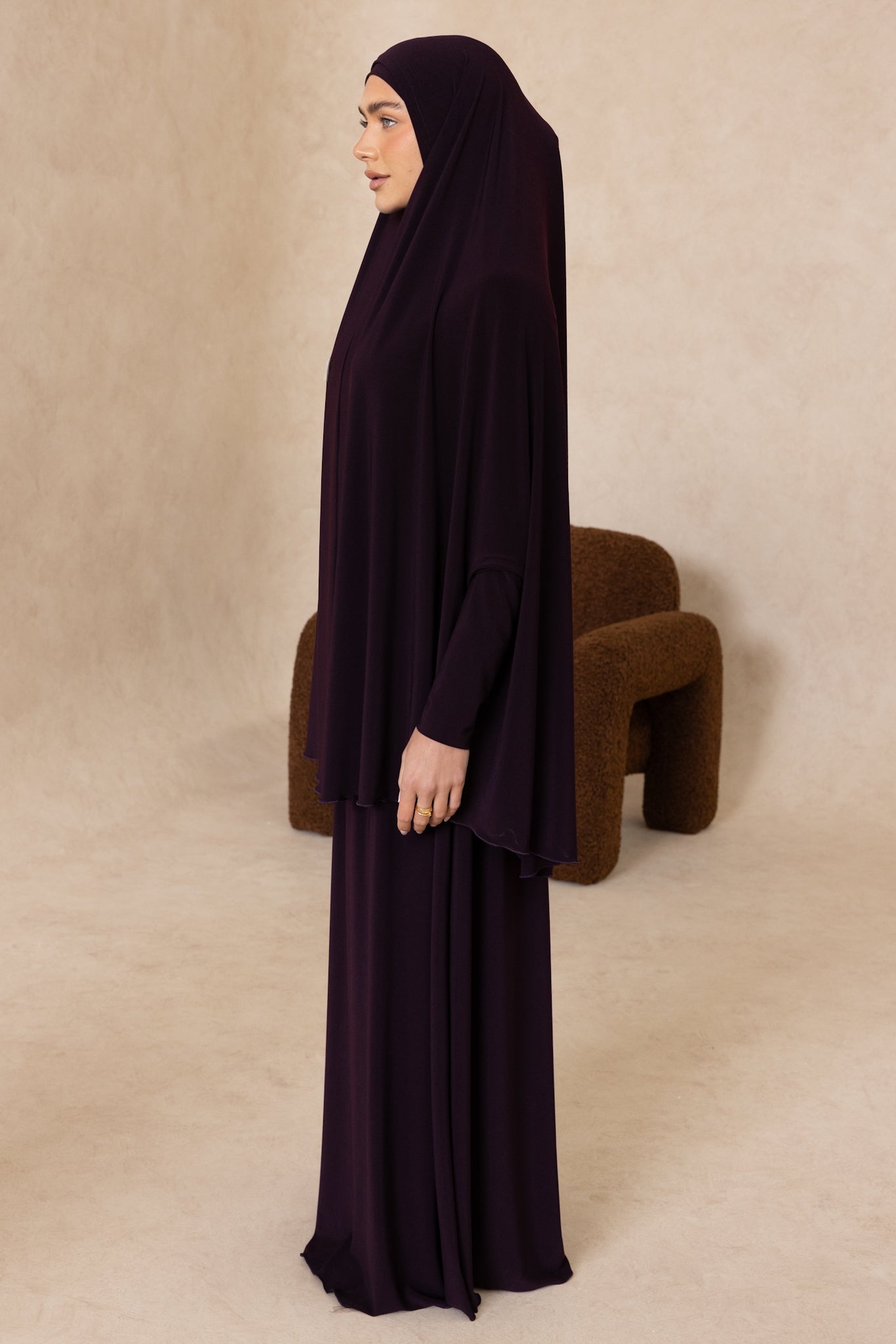 Three Piece Prayer Set (Plum)
