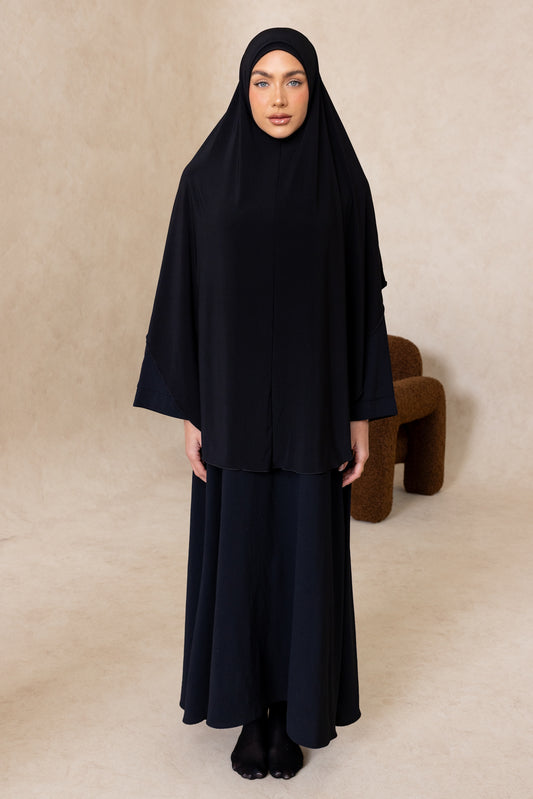 Sleeveless Cut Jelbab (Coal)