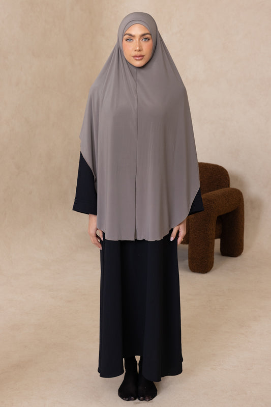 Sleeveless Cut Jelbab (Stone)