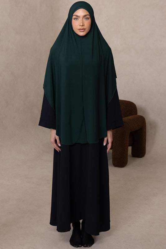 Sleeveless Cut Jelbab (Emerald)