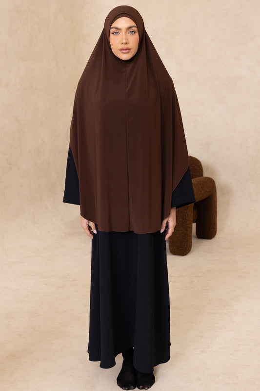 Sleeveless Cut Jelbab (Umber)