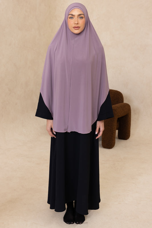 Sleeveless Cut Jelbab (Lilac)