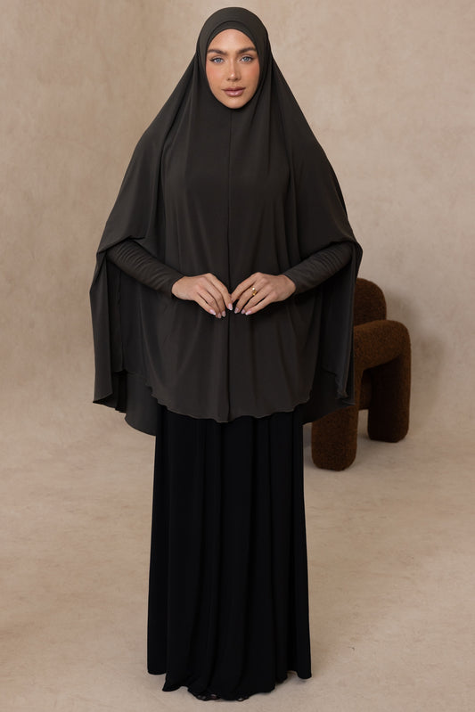 Standard Length Sleeved Jelbab (Khaki)
