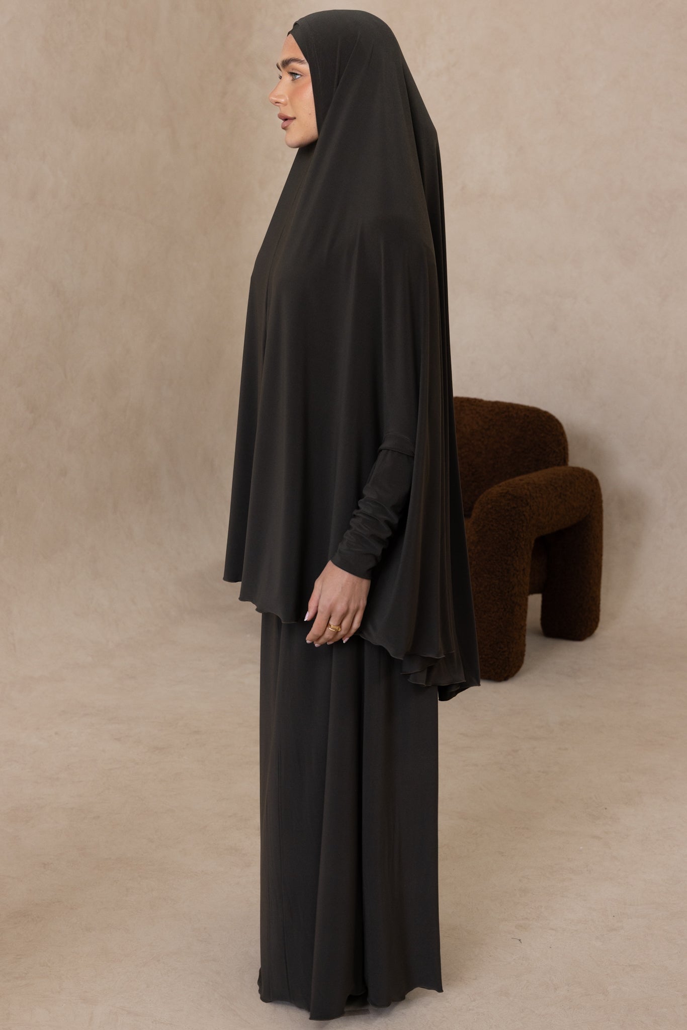Three Piece Prayer Set (Khaki)
