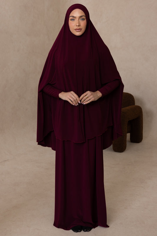 Three Piece Prayer Set (Berry)
