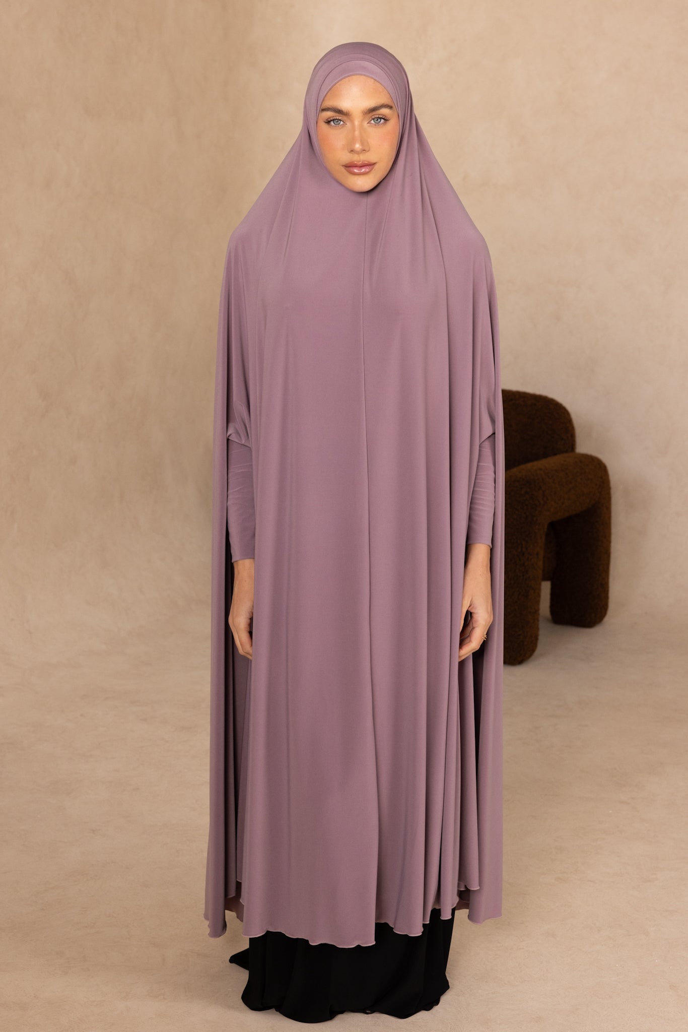 Long Length Sleeved Jelbab (Lilac)